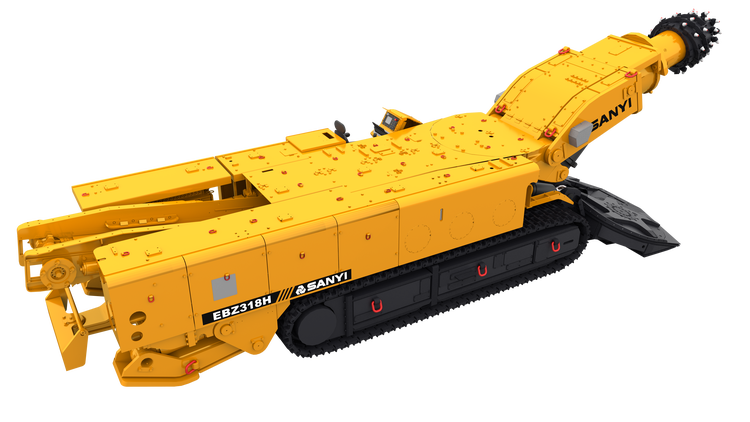 Sany EBZ318H Coal/Rock Seam Roadheader - Sany Mining & Tunneling